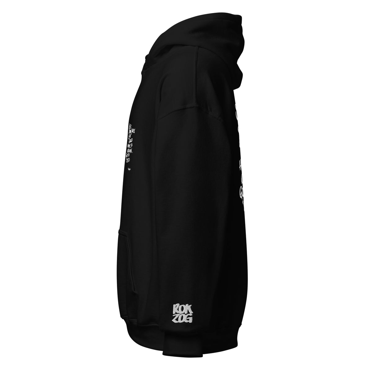 See some art, eat good, have a drink, go to bed • Heavy Blend Hoodie · Black