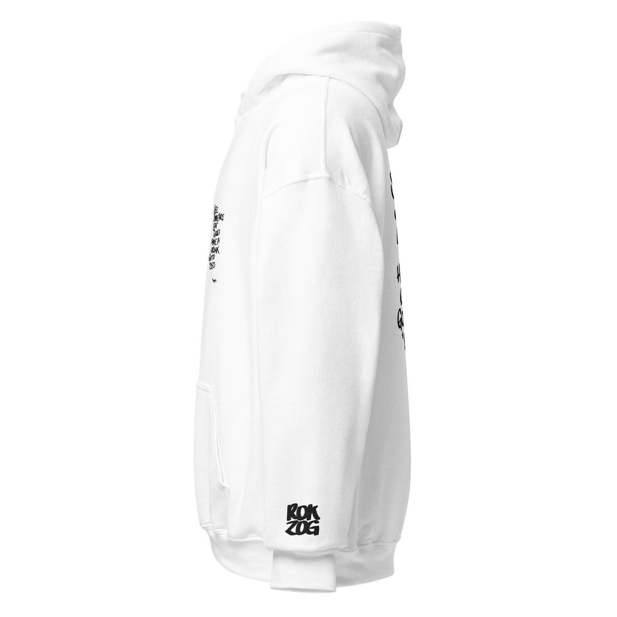 See some art, eat good, have a drink, go to bed • Heavy Blend Hoodie · White