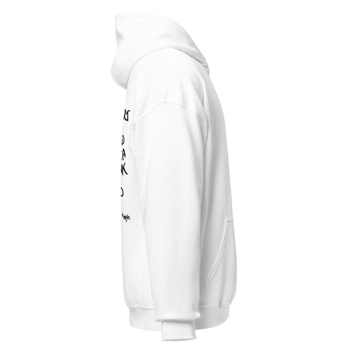 See some art, eat good, have a drink, go to bed • Heavy Blend Hoodie · White